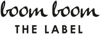 BOOM BOOM THE LABEL logo