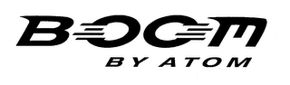 BOOM BY ATOM logo