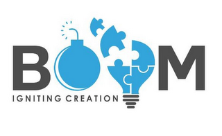 BOOM IGNITING CREATION logo
