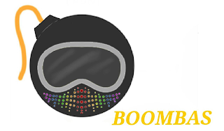 BOOMBAS 6 5 5 5 4 3 4 2 3 2 1 logo