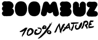 BOOMBUZ 100% NATURE logo