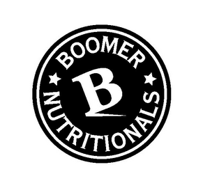 BOOMER B NUTRITIONALS logo