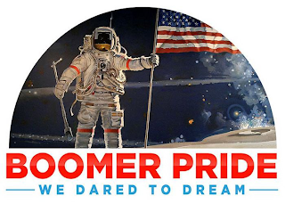 BOOMER PRIDE WE DARED TO DREAM logo