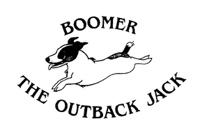 BOOMER THE OUTBACK JACK logo