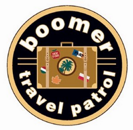 BOOMER TRAVEL PATROL NEW YORK PARIS logo
