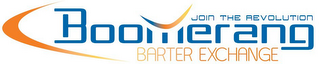BOOMERANG BARTER EXCHANGE JOIN THE REVOLUTION logo