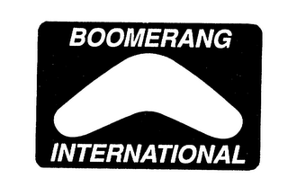 BOOMERANG INTERNATIONAL logo