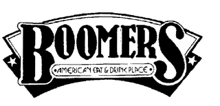 BOOMERS AMERICAN EAT & DRINK PLACE logo
