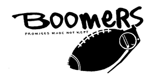 BOOMERS PROMISES MADE NOT KEPT logo