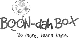 BOON-DAH BOX DO MORE, LEARN MORE. logo