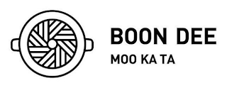 BOON DEE MOO KA TA logo