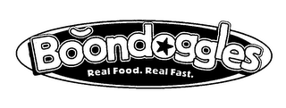 BOONDOGGLES REAL FOOD. REAL FAST. logo