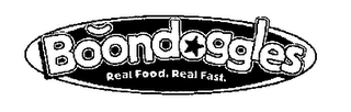 BOONDOGGLES REAL FOOD. REAL FAST. logo