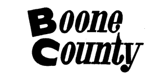 BOONE COUNTY logo