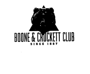 BOONE & CROCKETT CLUB SINCE 1887 logo