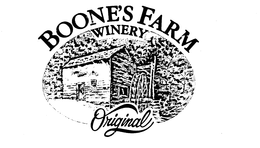 BOONE'S FARM WINERY ORIGINAL logo