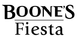 BOONE'S FIESTA logo