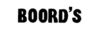 BOORD'S logo