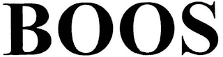 BOOS logo