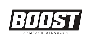 BOOST AFM/DFM DISABLER logo
