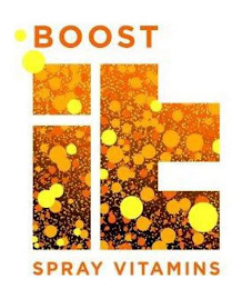 BOOST IT SPRAY VITAMINS logo