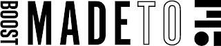 BOOST MADETO logo