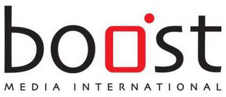 BOOST MEDIA INTERNATIONAL logo
