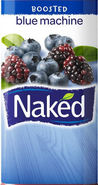 BOOSTED BLUE MACHINE NAKED logo