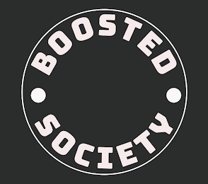 BOOSTED · SOCIETY · logo