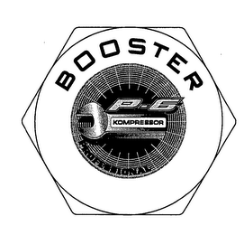 BOOSTER P-6 KOMPRESSOR PROFESSIONAL logo