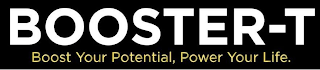 BOOSTER-T BOOST YOUR POTENTIAL, POWER YOUR LIFE logo