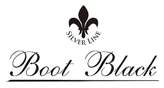 BOOT BLACK SILVER LINE logo