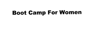 BOOT CAMP FOR WOMEN logo