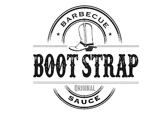 BOOT STRAP BARBECUE ORIGINAL SAUCE logo