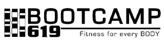 BOOTCAMP 619 FITNESS FOR EVERY BODY logo