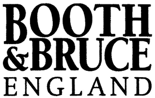 BOOTH & BRUCE ENGLAND logo