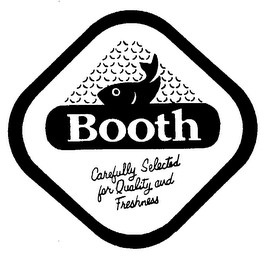 BOOTH CAREFULLY SELECTED FOR QUALITY AND FRESHNESS logo