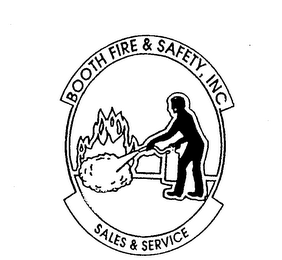 BOOTH FIRE & SAFETY, INC. SALES AND SERVICE logo
