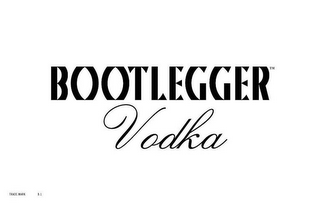 BOOTLEGGER VODKA logo