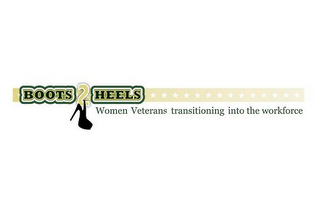 BOOTS 2 HEELS WOMEN VETERANS TRANSITIONING INTO THE WORKFORCE logo