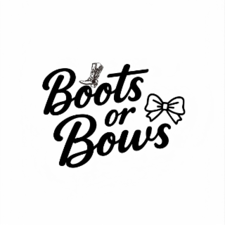 BOOTS OR BOWS logo