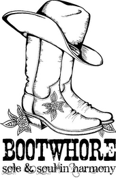 BOOTWHORE SOLE & SOUL IN HARMONY logo