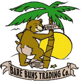 BOOTY BARE BUNS TRADING CO. logo