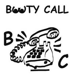 BOOTY CALL BC logo