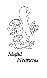 BOOTY LUBE SINFUL PLEASURES logo