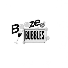 BOOZE & BUBBLES logo