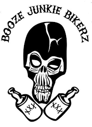 BOOZE JUNKIE BIKERZ XXX XXX logo