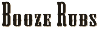 BOOZE RUBS logo