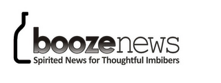 BOOZENEWS SPIRITED NEWS FOR THOUGHTFUL IMBIBERS logo