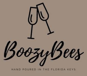 BOOZY BEES HAND POURED IN THE FLORIDA KEYS logo